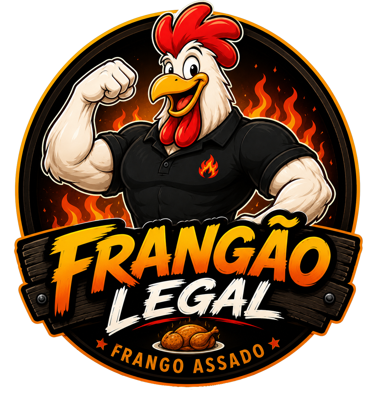 Logo Frangão Legal – Frango Assado Rio das Ostras