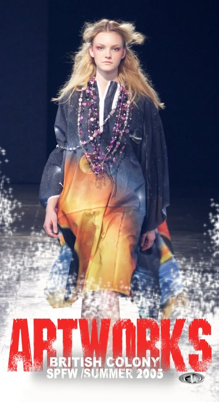 Ilustração em peça · SPFW